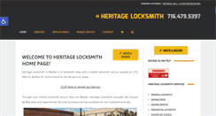 Desktop Screenshot of heritagelocksmith.com