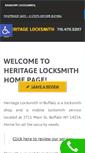 Mobile Screenshot of heritagelocksmith.com